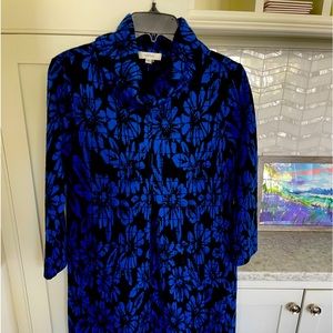 Royal blue & black Tyler Boe dress